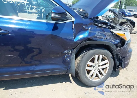 2014 Toyota Highlander Le V6 из США, поврежденный, VIN 5TDBKRFH6ES071003